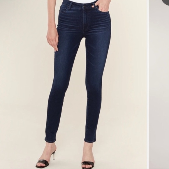 Paige Verdugo Ankle‎ Jeans Women's 29 Kanika Dark Wash Skinny - Picture 1 of 10